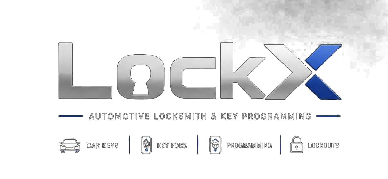 LockX — Automotive Locksmith & Key Programming. Car keys, key fobs, programming, lockouts.